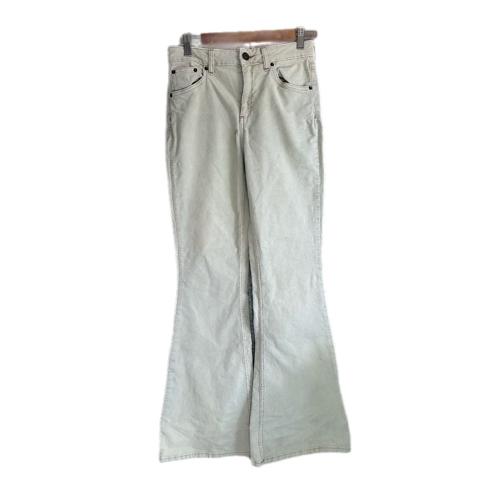 BDG Urban Outfitters Corduroy‎ Flare Jeans Beige green Size 28W 32L